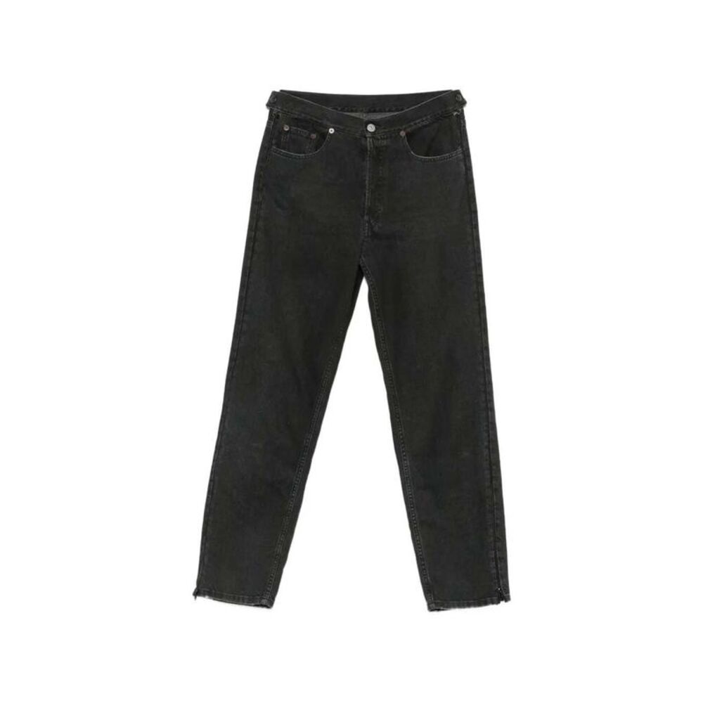 Mm6 Maison Margiela Women Straight-Leg Jeans With Zip